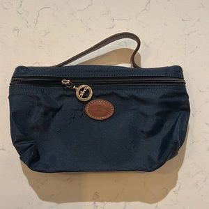 Navy blue Longchamp pouch